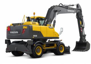 Excavatoare pe roți Volvo EW210D