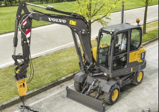 Excavatoare pe roți Volvo EW60E 
