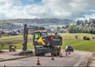 Excavatoare pe roți Volvo EWR170E