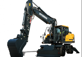 Excavatoare pe roți Hyundai HW210A