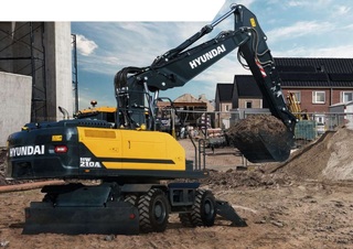 Excavatoare pe roți Hyundai HW210A