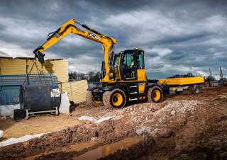 Excavatoare pe roți JCB Hydradig 110W