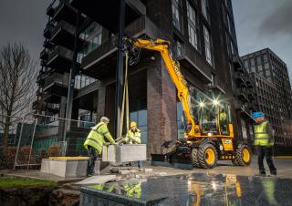 Excavatoare pe roți JCB Hydradig 110W