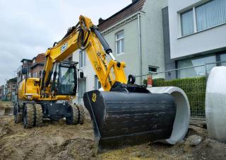 Excavatoare pe roți JCB JS145W