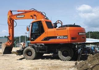 Excavatoare pe roți Doosan Solar 210 W-V