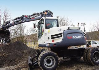 Excavatoare pe roți Schaeff TW 110