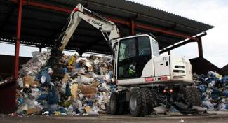 Excavatoare pe roți Terex TW 110