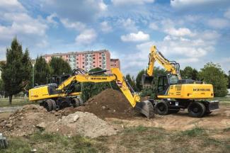 Excavatoare pe roți New Holland WE170B pro