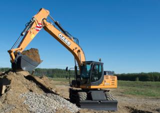 Excavatoare pe roți Case WX188