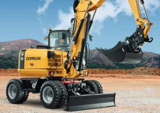 Excavatoare pe roți Zeppelin ZM110