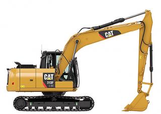 Excavatoare pe șenile Caterpillar 313F L GC