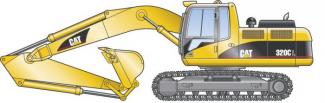 Excavatoare pe șenile Caterpillar 320 C L
