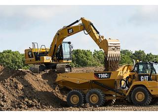 Excavatoare pe șenile Caterpillar 323