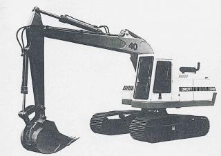 Excavatoare pe șenile Case 40E