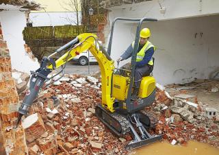Excavatoare pe Șenile Electrice Wacker Neuson 803 dual power 