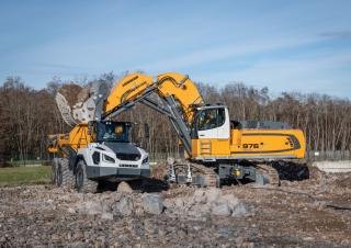 Excavatoare pe Șenile Electrice Liebherr R 976-E