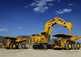 Excavatoare pe șenile Komatsu PC8000-6