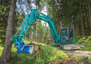 Excavatoare pe șenile Kobelco SK 85 MSR 3