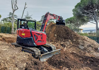 Excavatoare pe șenile Yanmar SV100-7