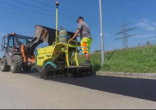 Finisoare de asfalt pe roți Ammann AFW 150-2