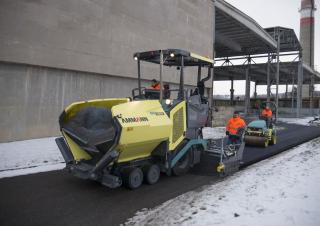 Finisoare de asfalt pe roți Ammann AFW 400-3