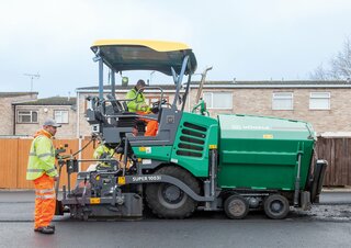 Finisoare de asfalt pe roți Vögele Super 1003i