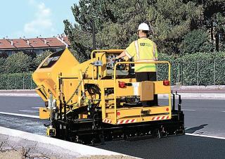 Finisoare de asfalt pe șenile Caterpillar AP255E