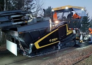 Finisoare de asfalt pe șenile Bomag BF 600 C 3 S 600