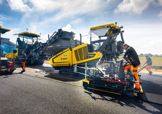 Finisoare de asfalt pe șenile Bomag BF 800 C 3 S 500
