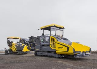 Finisoare de asfalt pe șenile Bomag BMF 2500 S FLEXMIX