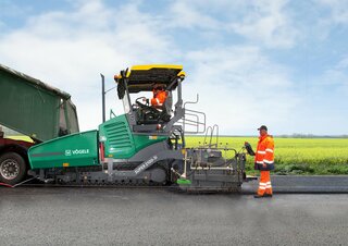 Finisoare de asfalt pe șenile Vögele Super 2100-3i