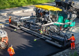 Finisoare de asfalt pe șenile Vögele Super 3000-3i