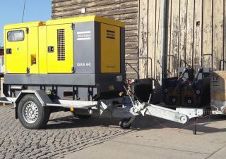 Generatoare de curent Generatoare de curent diesel Atlas Copco QAS-60