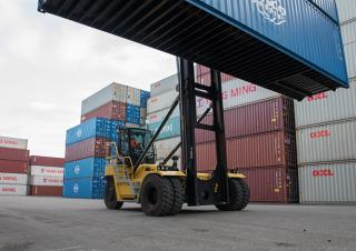 Încărcătoare cu furcă pentru teren accidentat Hyster H210XD-ECD8