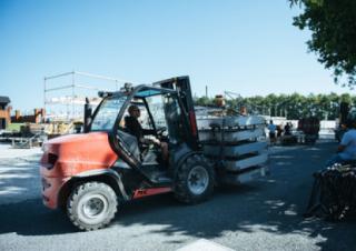 Încărcătoare cu furcă pentru teren accidentat Manitou MC 25-2