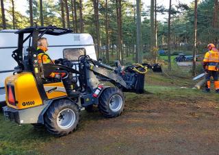 Încărcătoare pe roți Giant G1500