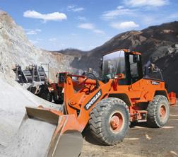 Încărcătoare pe roți Doosan Mega 250 V