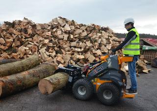 Încărcătoare pe roți Giant SK252D