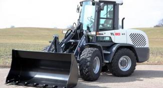 Încărcătoare pe roți Terex TL 80