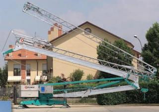 Macalare turn - deplasare cărucior pe braț - rotire în partea inferioară Cattaneo CM 82 S 4