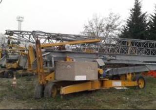 Macalare turn - deplasare cărucior pe braț - rotire în partea inferioară San Marco SMH 450