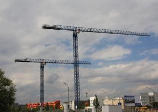 Macalare turn - deplasare cărucior pe braț - rotire în partea superioară Comansa 21LC210