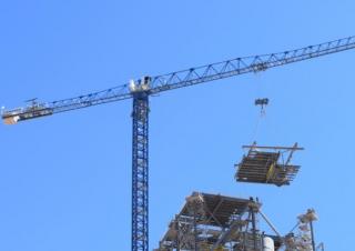 Macalare turn - deplasare cărucior pe braț - rotire în partea superioară Comansa 21LC600