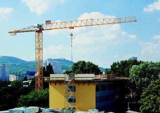 Macalare turn - deplasare cărucior pe braț - rotire în partea superioară Liebherr 50 EC-B 5