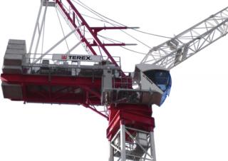 Macalare turn - deplasare cărucior pe braț - rotire în partea superioară Terex Comedil (Zeppelin) CTL 260-18