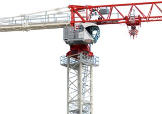 Macalare turn - deplasare cărucior pe braț - rotire în partea superioară Terex Comedil (Zeppelin) CTT 332-16