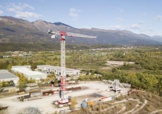 Macalare turn - deplasare cărucior pe braț - rotire în partea superioară Terex Comedil (Zeppelin) CTT 472-20