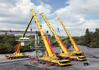 Macarale all-terrain Liebherr LTM 1050-3.1 
