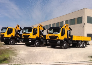 Macarale hidraulice de încărcare Effer 250 5S