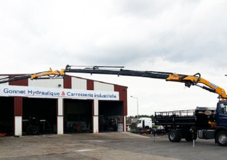 Macarale hidraulice de încărcare Effer 255 6S